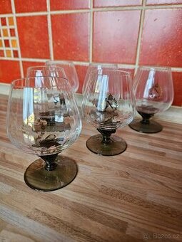 broušené koňakovky Napoleon