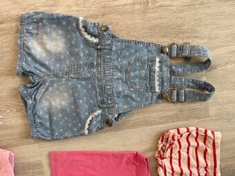 Lacláčové jeansové kraťasy Topolino (velikost 92)