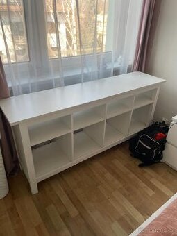 Komoda kallax bílá, 159x74x39,5 cm