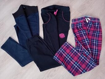 DÍVČÍ BAVLNĚNÉ KALHOTY - vel.152/158 zn.Betty Mode