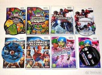 Hry pre Nintendo Wii WiiU LEGO, Disney, MARVEL..