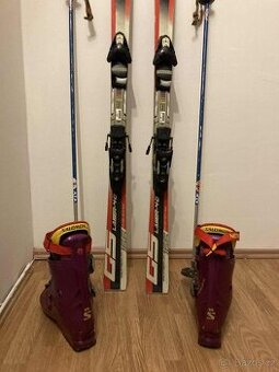 SET lyže carvingové Stöckli 165 cm+ boty Salomon vel 41(7)+
