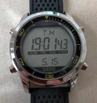 Krásné pánské sportovní digitálky Atlas