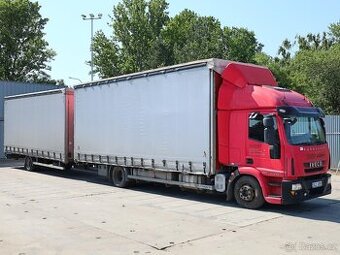 Iveco EUROCARGO 120E280, EURO 5 EEV+ PŘÍVĚS BG CA1, 38 PALET
