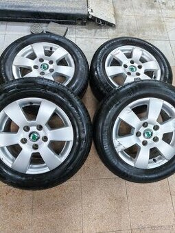 Alu kola škoda R15 5×112