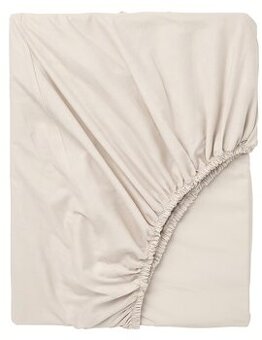 DVALA béžová + RODGERSIA zelené/bílá 140x200 cm