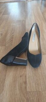 Kožené lodičky Deska vel. 38,5