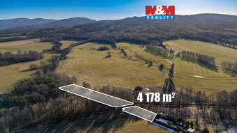 Prodej louky, 4178 m², Dětřichov