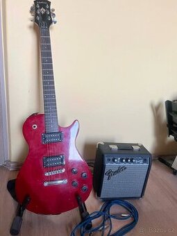 Elektrická kytara Washburn WIN14 FTR + příslušenství