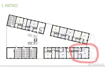 Pronájem bytu Svitavy  2,5+kk, 69m2, zahrádka 31m2