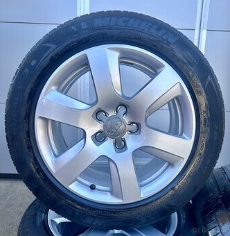 5x112 R17 8J ET39 Audi + 225/55 R17 Michelin letné