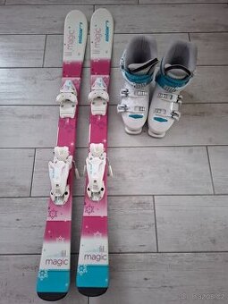 Lyže 110 + lyžáky