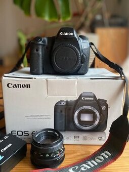 Canon 6D full frame– plně funkční tělo, dobrý stav