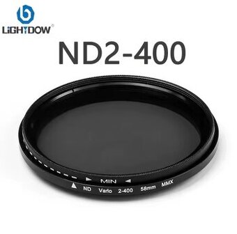 Lightdow ND filtr variabilní 2 - 400 67mm