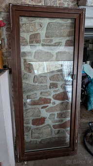 Balkonové plastové dveře (pravé)