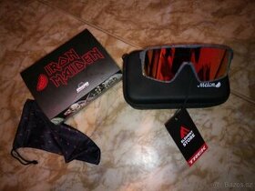 Brýle Iron Maiden Kingpin -  Gray Black Splat / Red Chrome - 1