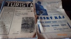 Jednotl. 2 časopisy Český turista a Český ráj, 1939