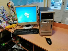 PC HP Compaq dx6 120 MT + monitor + klávesnice + myš - 1