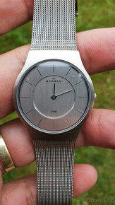 Tenké hodinky SKAGEN Denmark Steel Quartz 233LSS