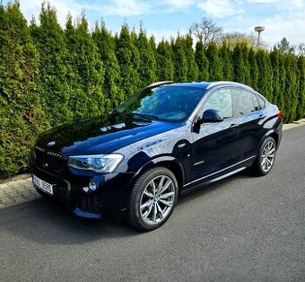 BMW X4 XDrive 3.0d M PAKET KRÁSNÝ A PLNĚ SEFVISOVANÝ VŮZ