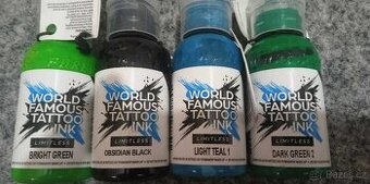 Barvy WORLD FAMOUS TATTOO