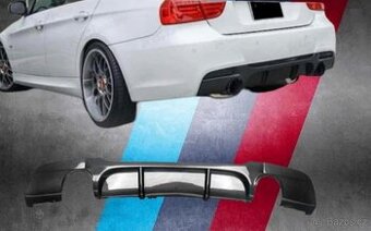 Difuzor zadního nárazníku BMW E90 E91 – Černý lesk