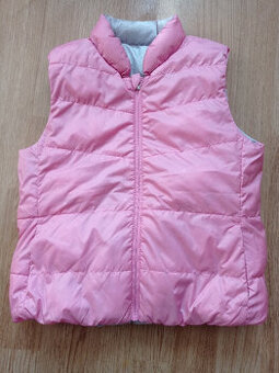 Dívčí oboustranná vesta zn. H&M vel.140