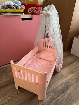 Postýlka s nebesy hrací Zapf creation pro Baby Annabell - 1