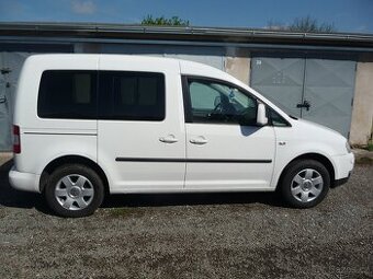 VW CADDY 2.0i benz + CNG, orig. tovární výroba