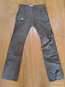 Dámské outdoorové kalhoty Fjällräven hnědé barvy