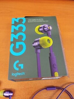 LOGITECH G333 GAMING EARPHONES PURPLE