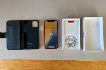 iPhone 12 Red, TOP stav, 64GB