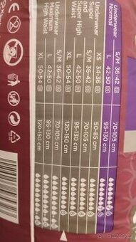 6x dámske plenkové kalhotky Depend vel. XL