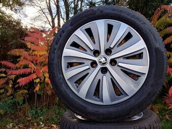 Originál ALU kola Škoda Superb R17 + zimní pneu