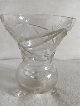 Překrásná skleněná váza