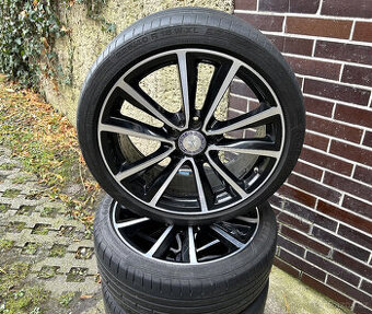 Sada ALU 18" Mercedes-Benz + 225/40/18, cena za sadu - 1