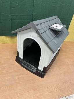 Zateplená plastová bouda pro psa – nová