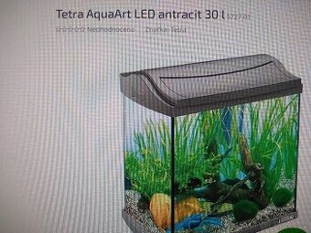 Prodám zánovní akvárium 30 l
