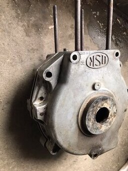 NSU 351 OSL kartre motora poškodené aj s vekom rozvodu