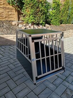 Hliníková klec pro psy