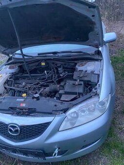 Mazda 6 2,3 kombi, kuze, pricniky - nepojizdne