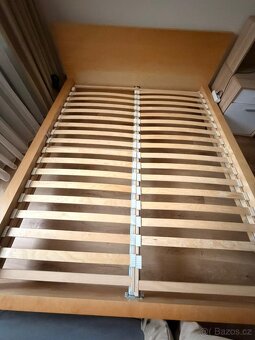 Postel 160×200 + rošt + matrace IKEA HÖVÅG – pouze komplet