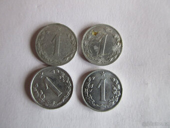 MINCE začínajícímu sběrateli- 5x 1haléř