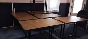 Stoly z hospody třeba do dílny