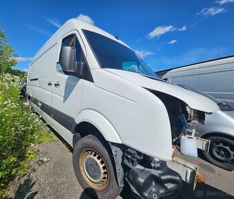 VW Crafter 2,0 TDi 103 kW 2017 poškozený motor