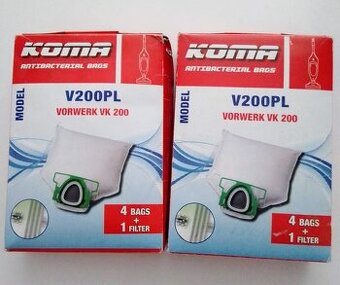 SÁČKY A FILTRY DO VYSAVAČE VORWERK KOMA V200PL