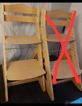 Rostoucí židle, dětská stolička, jako nová