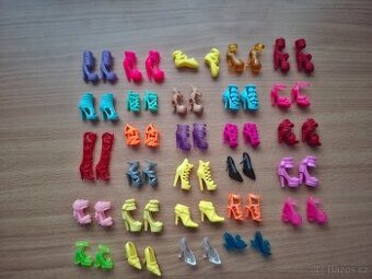 Botičky pro panenky typu Barbie - 28 párů