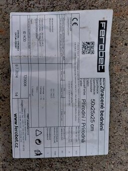 ztracené bednění 250 mm