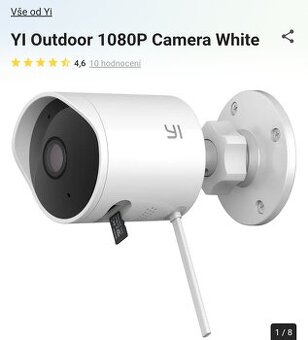 YI Outdoor 1080P Venkovni ip kamera